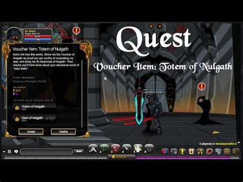 voucher of nulgath aqw